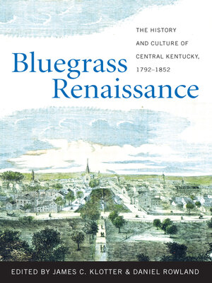 cover image of Bluegrass Renaissance